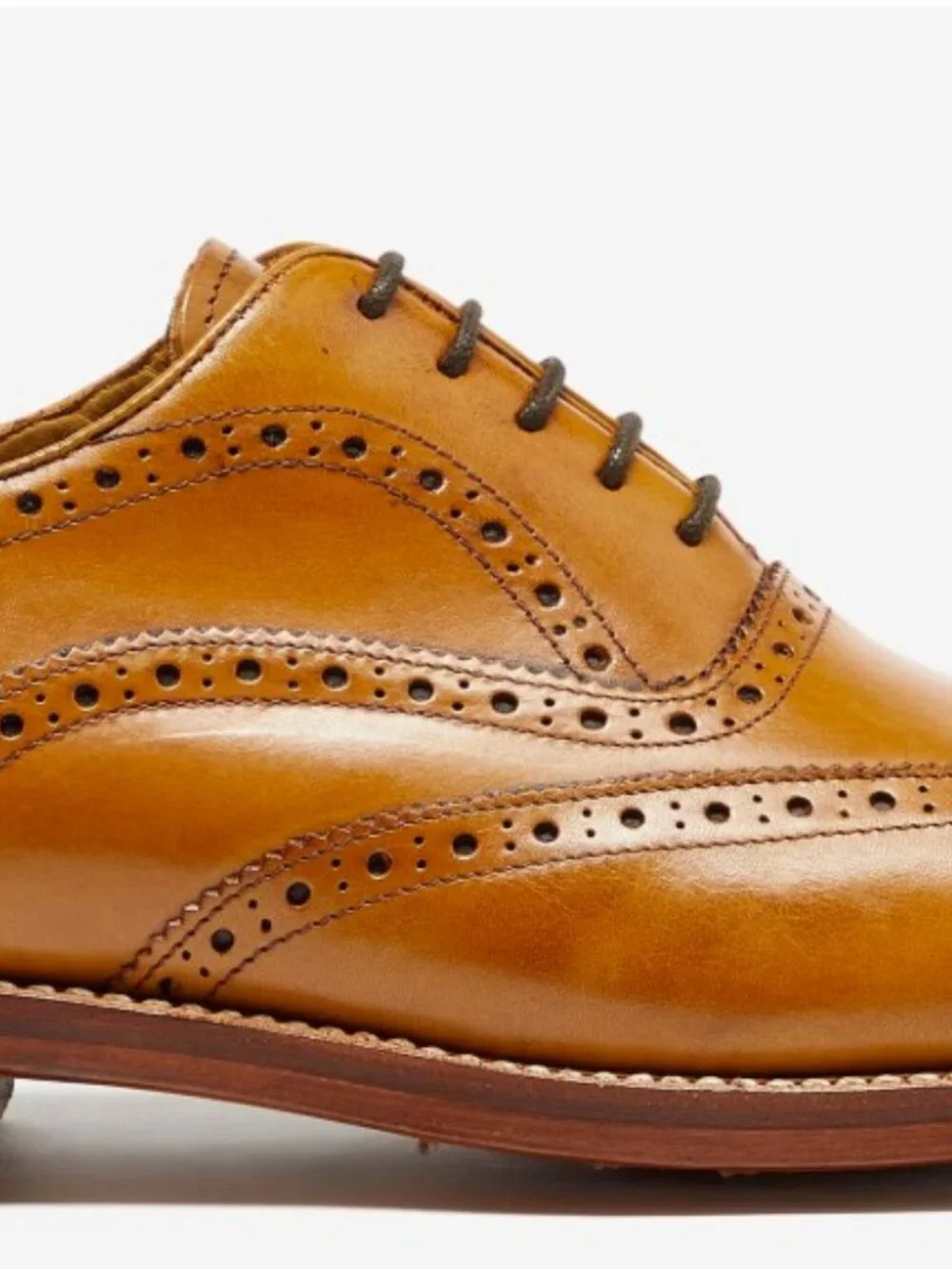 Oliver Sweeney Aldeburgh Tan Oxford Brogues - Size 13